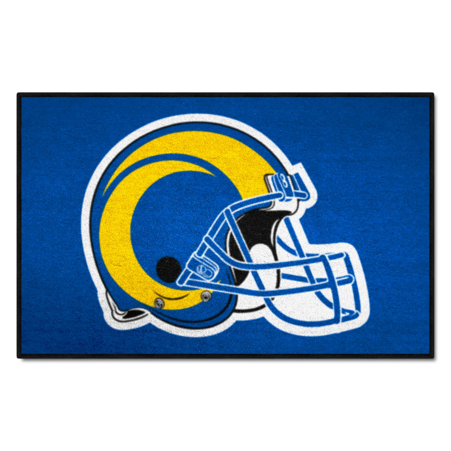 Los Angeles Rams Starter Mat Accent Rug - 19in. x 30in. - Rams Helmet Logo