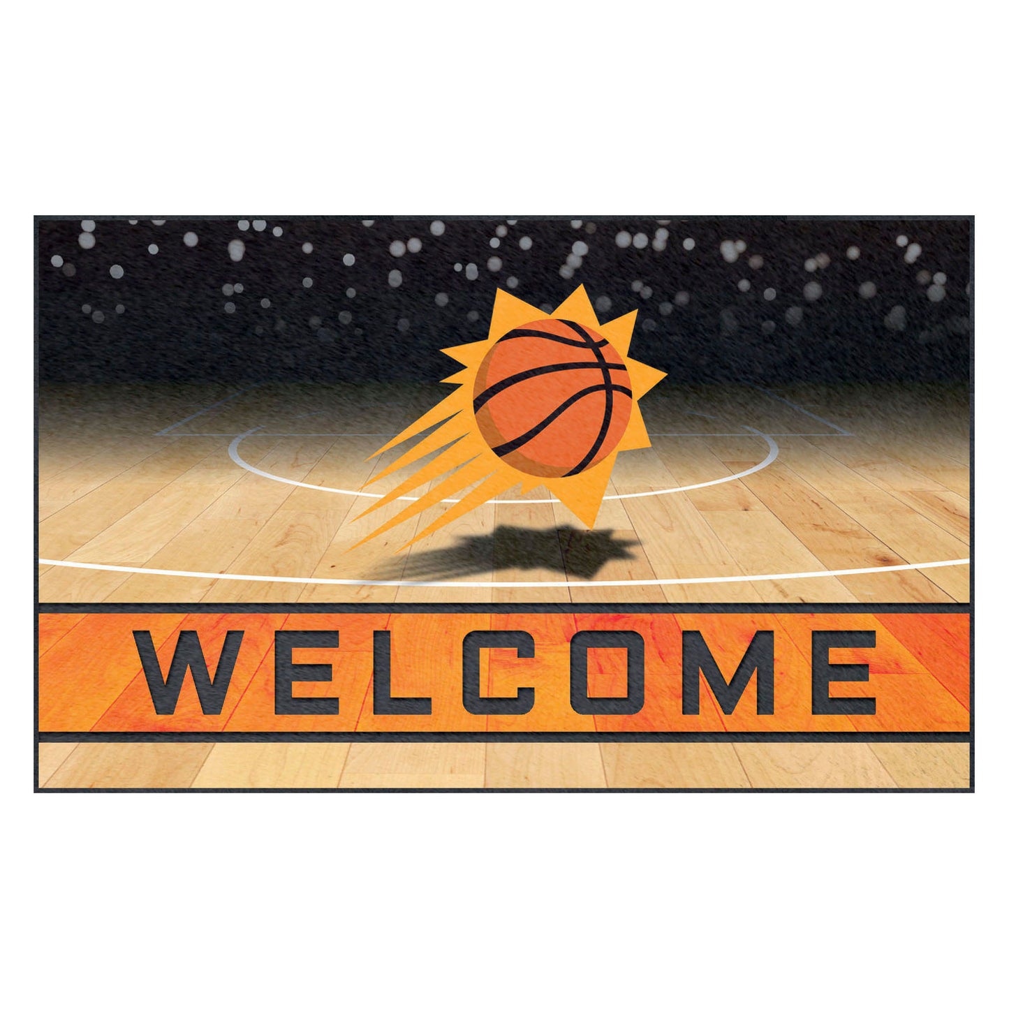 Phoenix Suns Crumb Rubber Door Mat - 18in. x 30in.