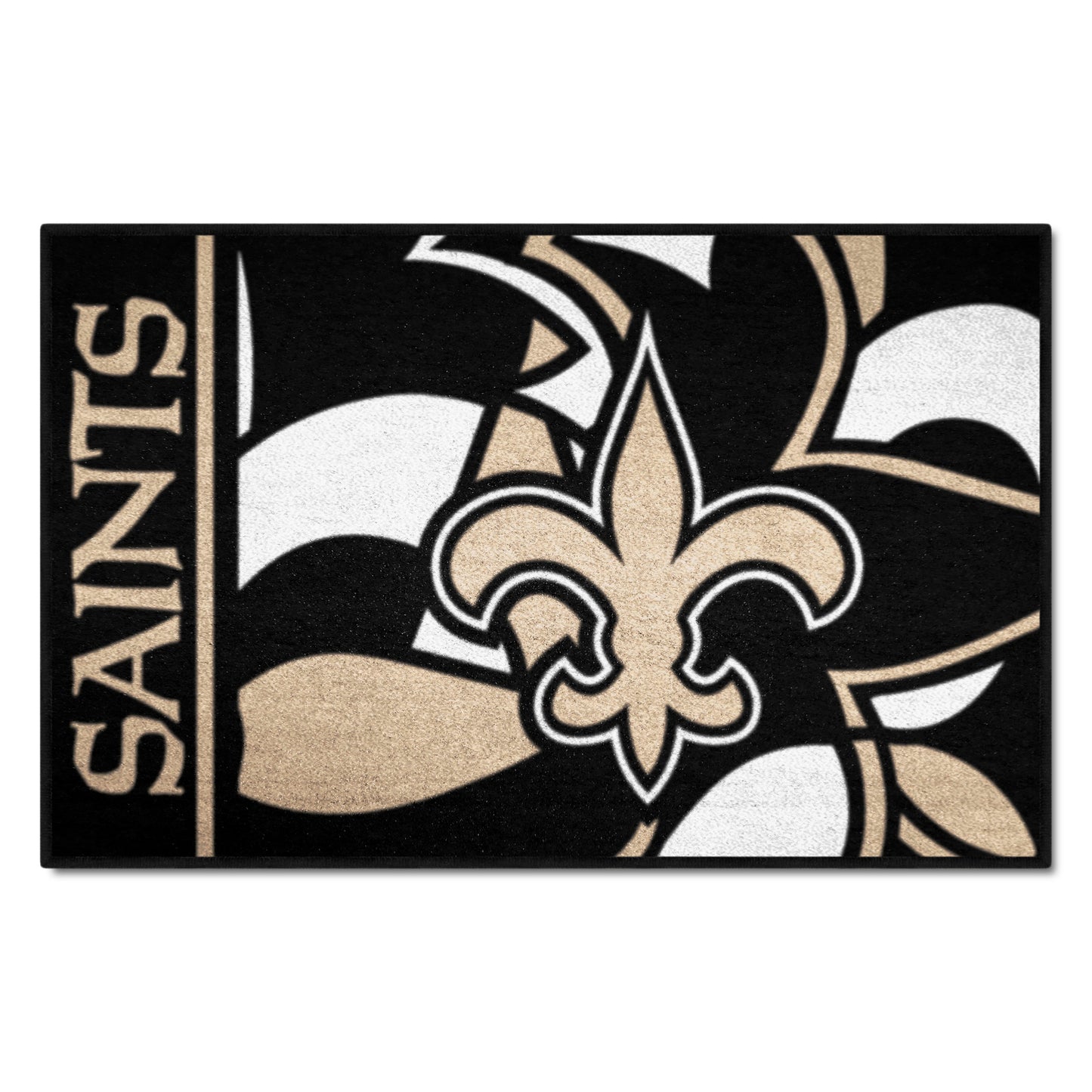 New Orleans Saints Starter Mat XFIT Design - 19in x 30in Accent Rug
