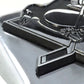 Auburn Tigers Chrome Metal Hitch Cover with Chrome Metal 3D Emblem