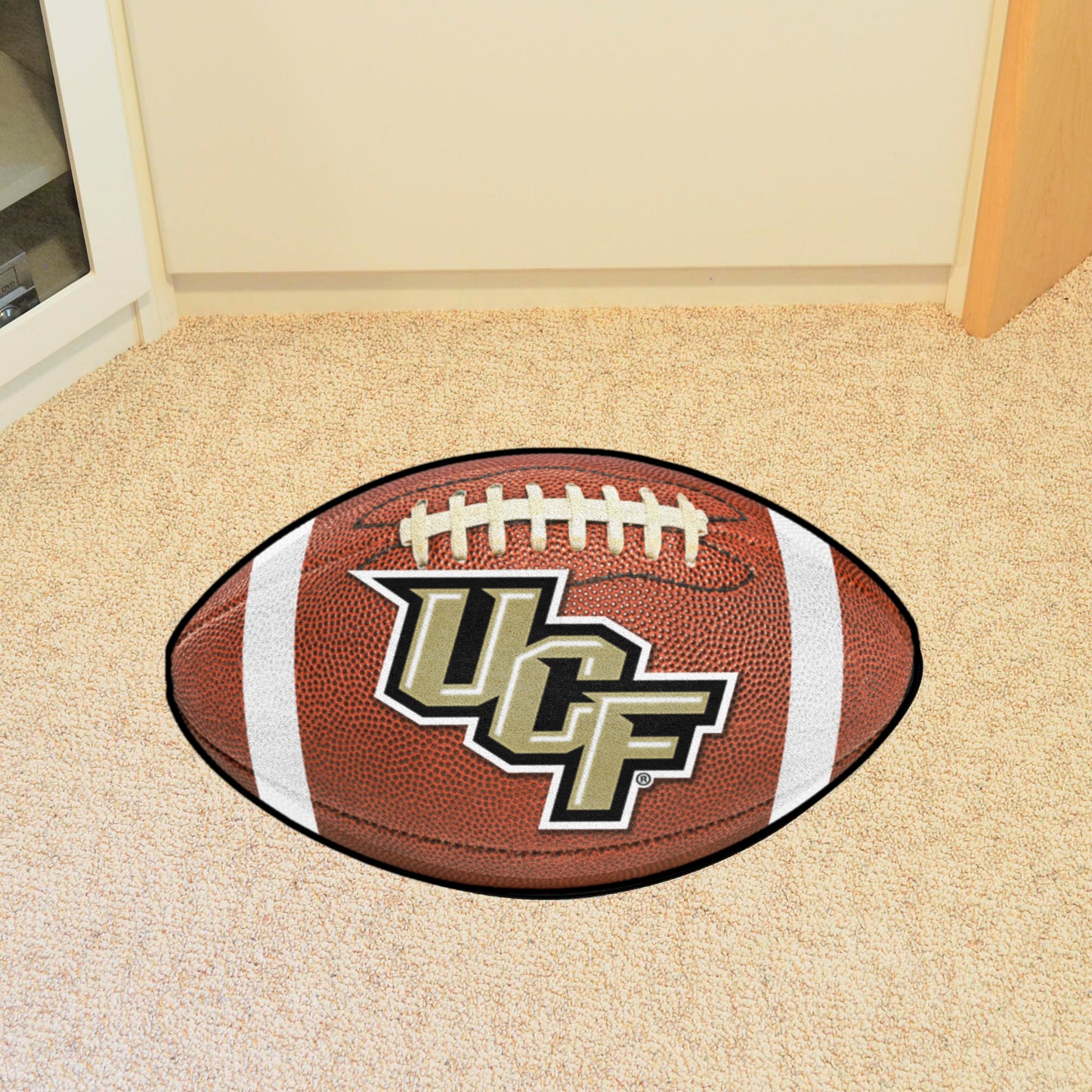 Central Florida Knights Football Rug - 20.5in. x 32.5in. - UCF Primary Logo