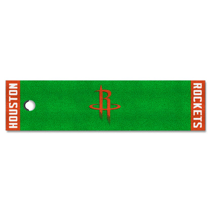 Houston Rockets Putting Green Mat - 1.5ft. x 6ft.