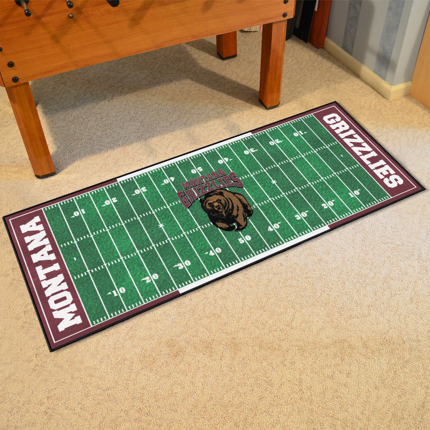 Montana Grizzlies Field Runner Mat - 30in. x 72in.