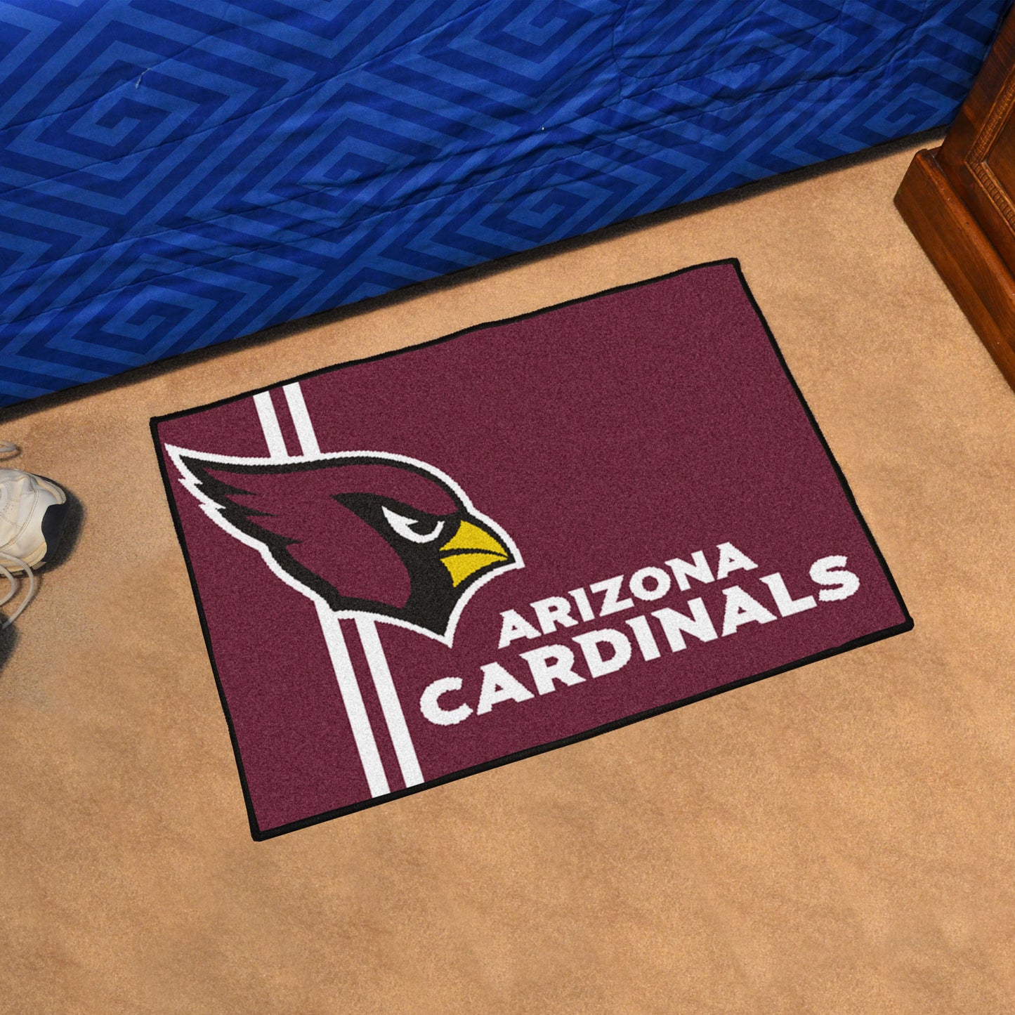 Arizona Cardinals Starter Mat Accent Rug - 19in. x 30in. Uniform Design