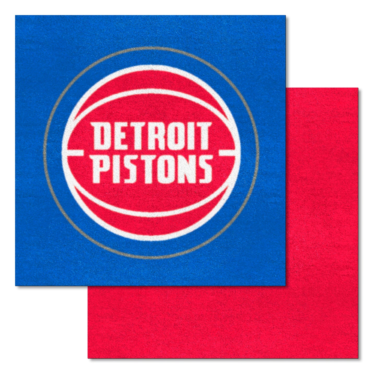 Detroit Pistons Team Carpet Tiles - 45 Sq Ft.