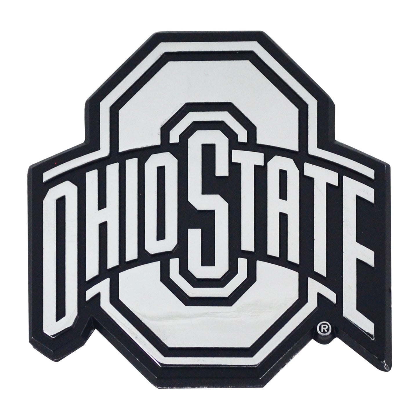 Ohio State Buckeyes 3D Chromed Metal Emblem