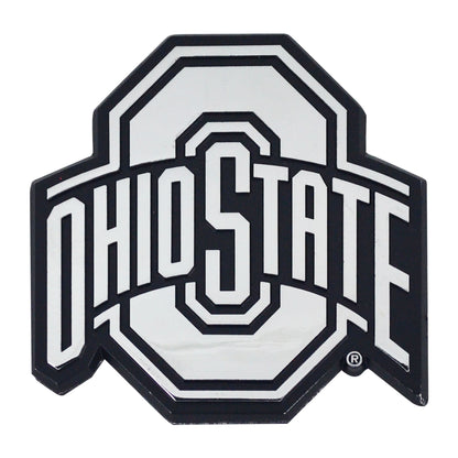 Ohio State Buckeyes 3D Chromed Metal Emblem
