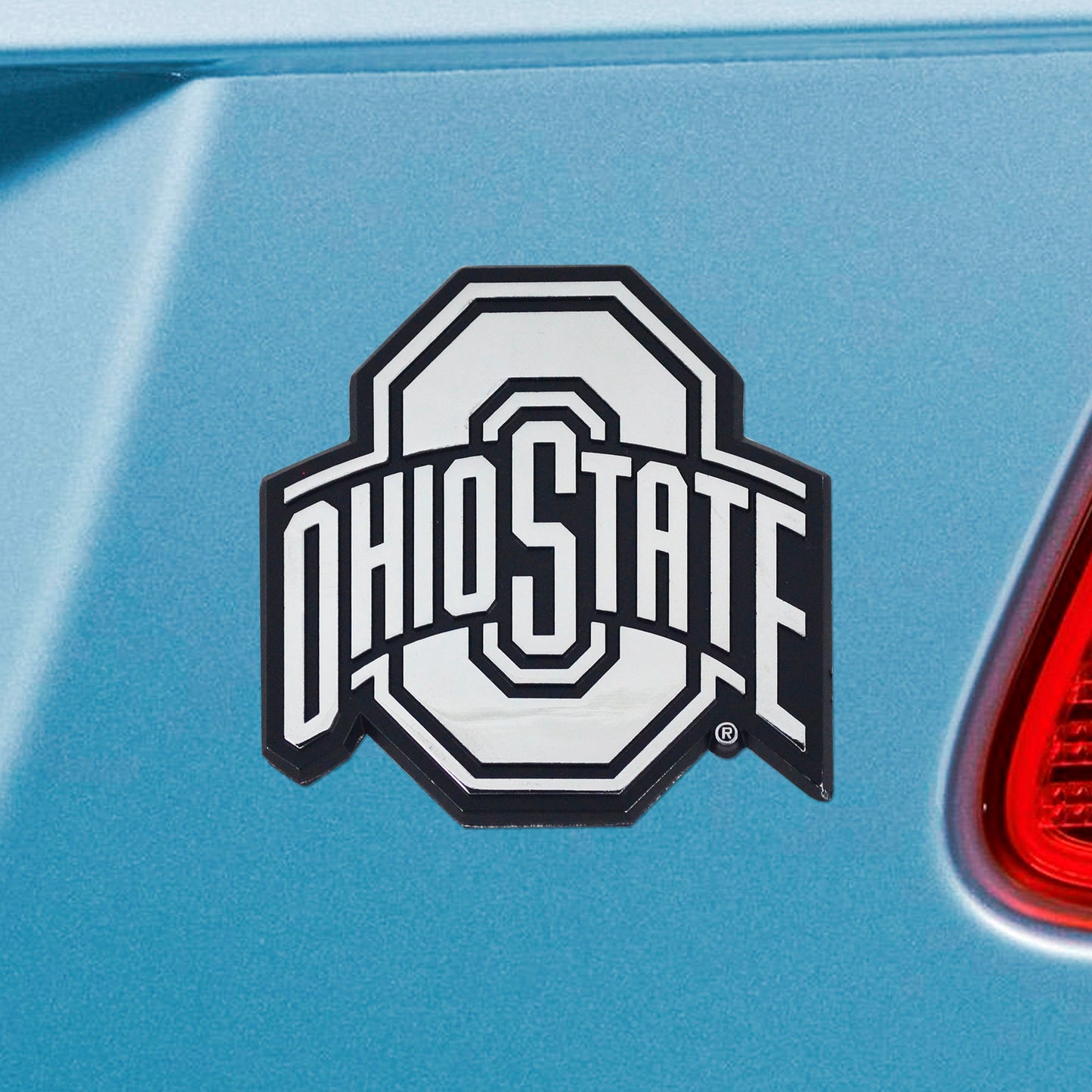 Ohio State Buckeyes 3D Chromed Metal Emblem