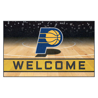 Indiana Pacers Crumb Rubber Door Mat - 18in. x 30in.