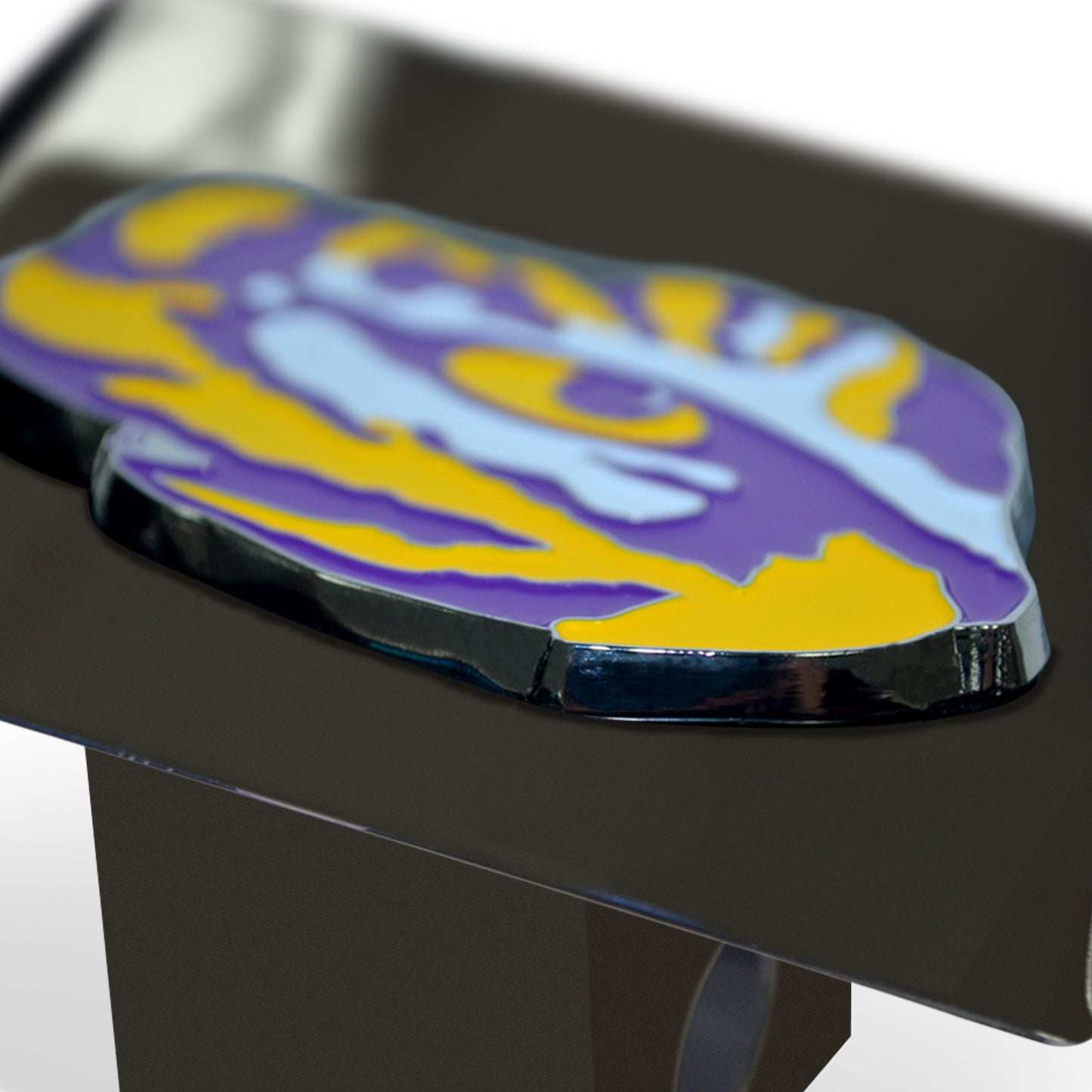 Baltimore Ravens Black Metal Hitch Cover - 3D Color Emblem