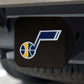 Utah Jazz Black Metal Hitch Cover - 3D Color Emblem