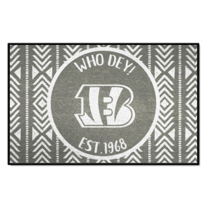 Cincinnati Bengals Southern Style Starter Mat Accent Rug - 19in. x 30in.