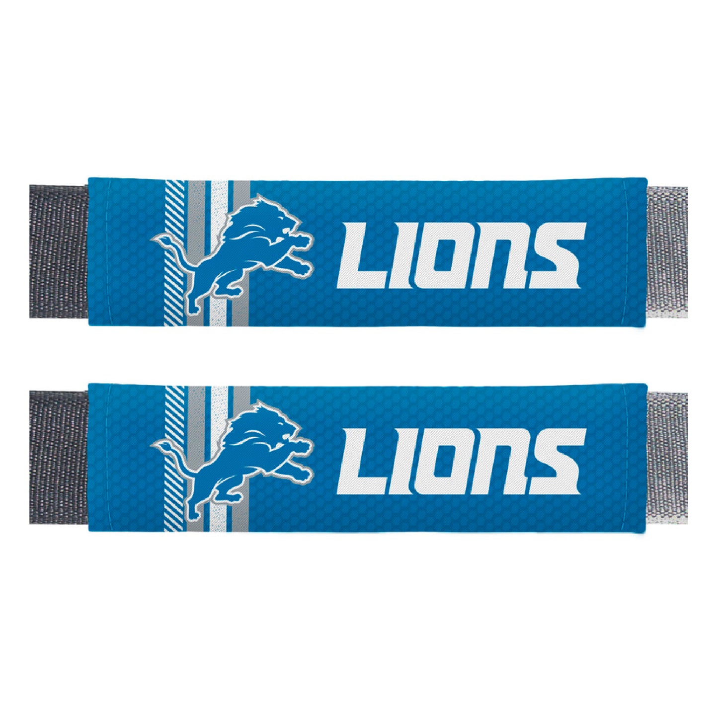 Detroit Lions Team Color Rally Seatbelt Pad - 2 Pieces