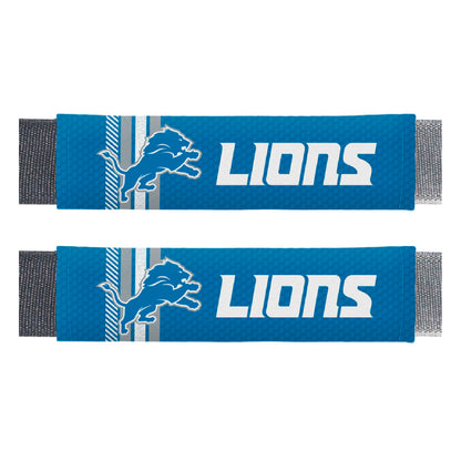 Detroit Lions Team Color Rally Seatbelt Pad - 2 Pieces