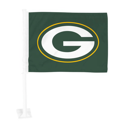 Green Bay Packers Car Flag Large 1pc 11" x 14"