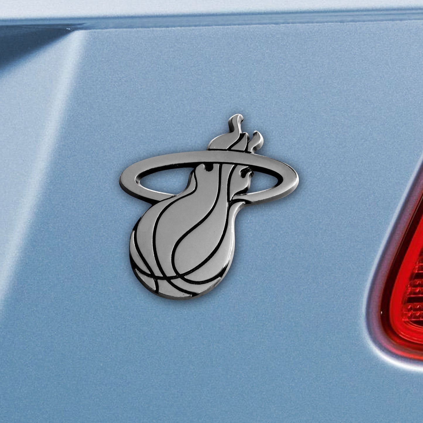 Miami Heat 3D Chromed Metal Emblem