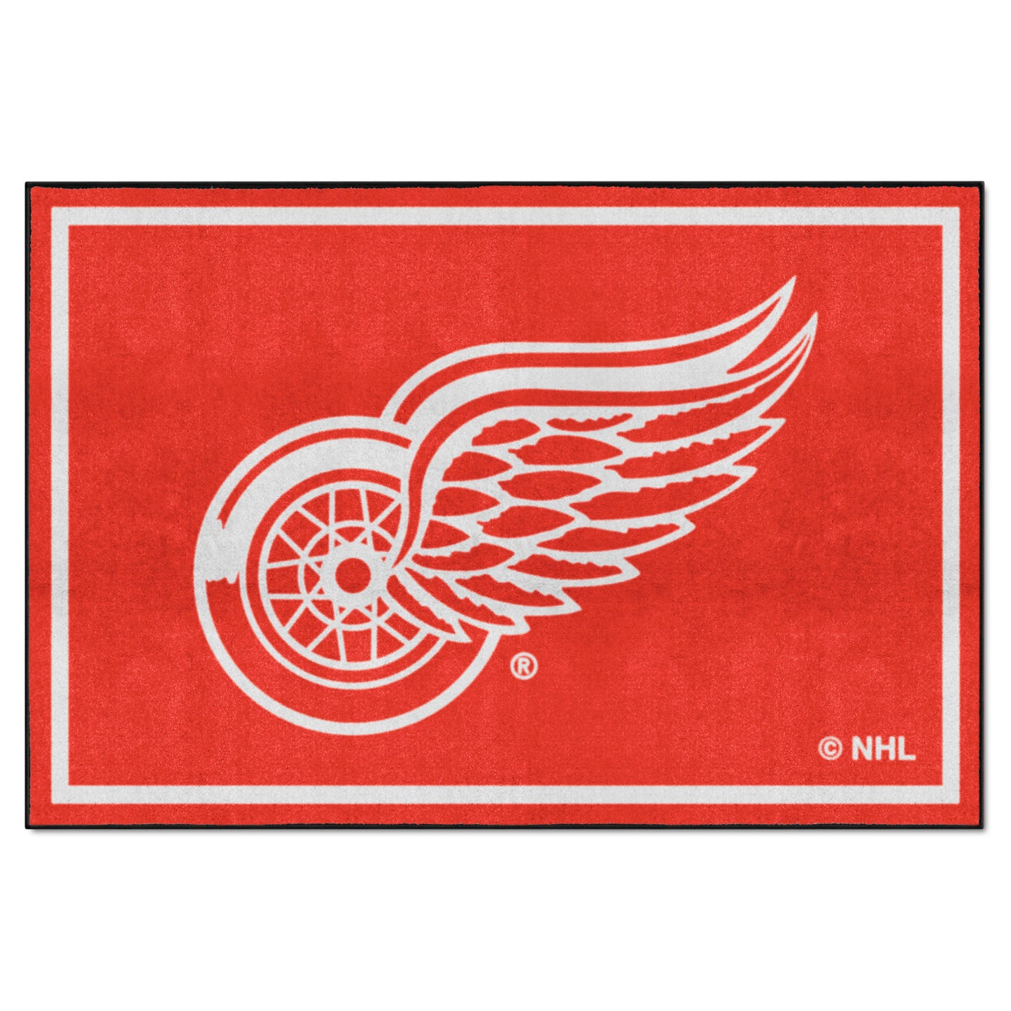 Detroit Red Wings 5ft. x 8 ft. Plush Area Rug