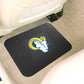 Los Angeles Rams Back Seat Car Utility Mat - 14in. x 17in.