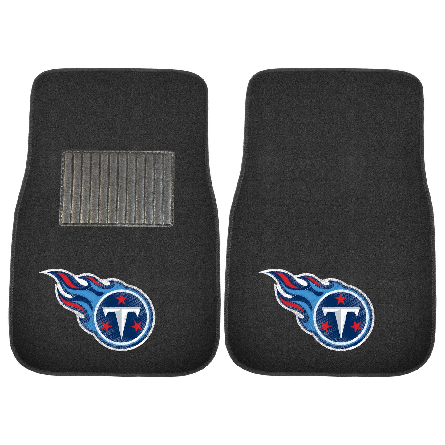 Tennessee Titans Embroidered Car Mat Set - 2 Pieces