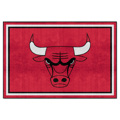 Chicago Bulls 5ft. x 8 ft. Plush Area Rug
