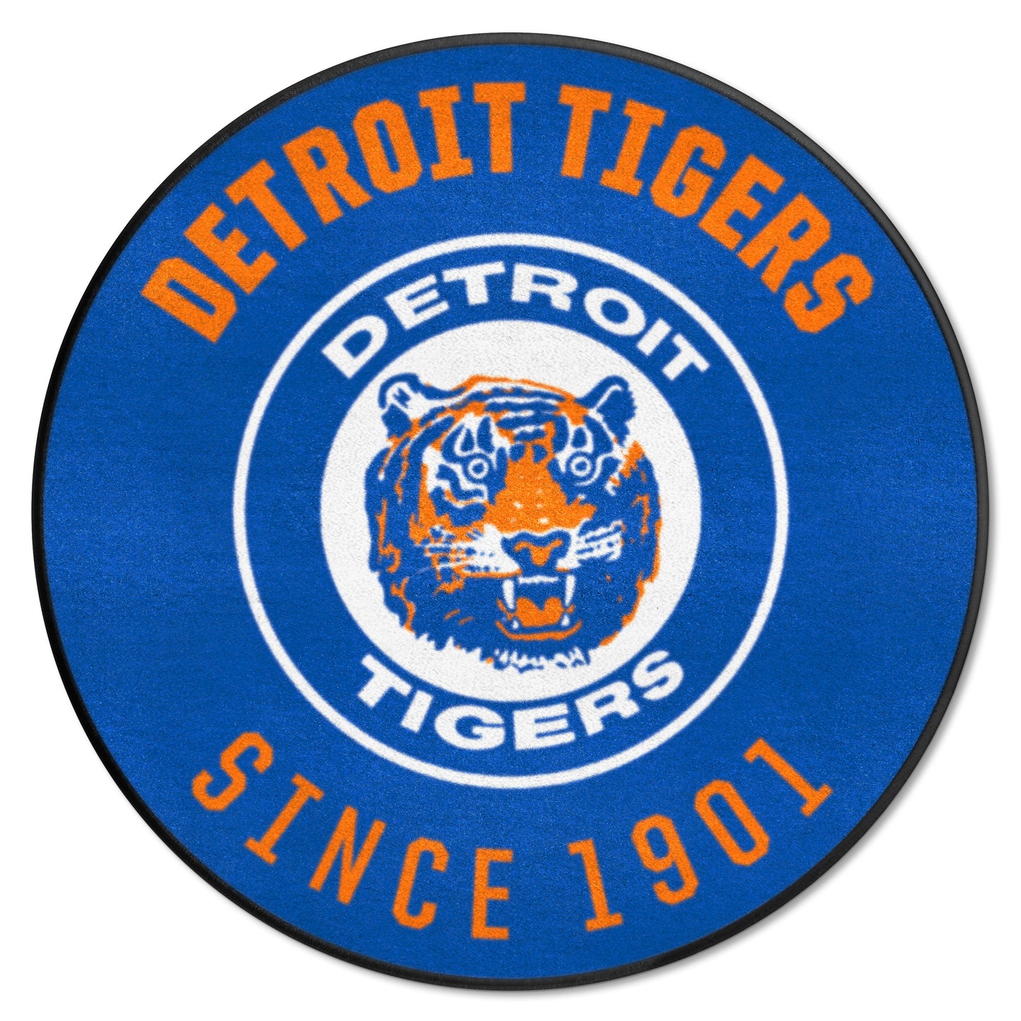 Detroit Tigers Roundel Rug - 27in. Diameter - Retro Collection, 1964 Detroit Tigers