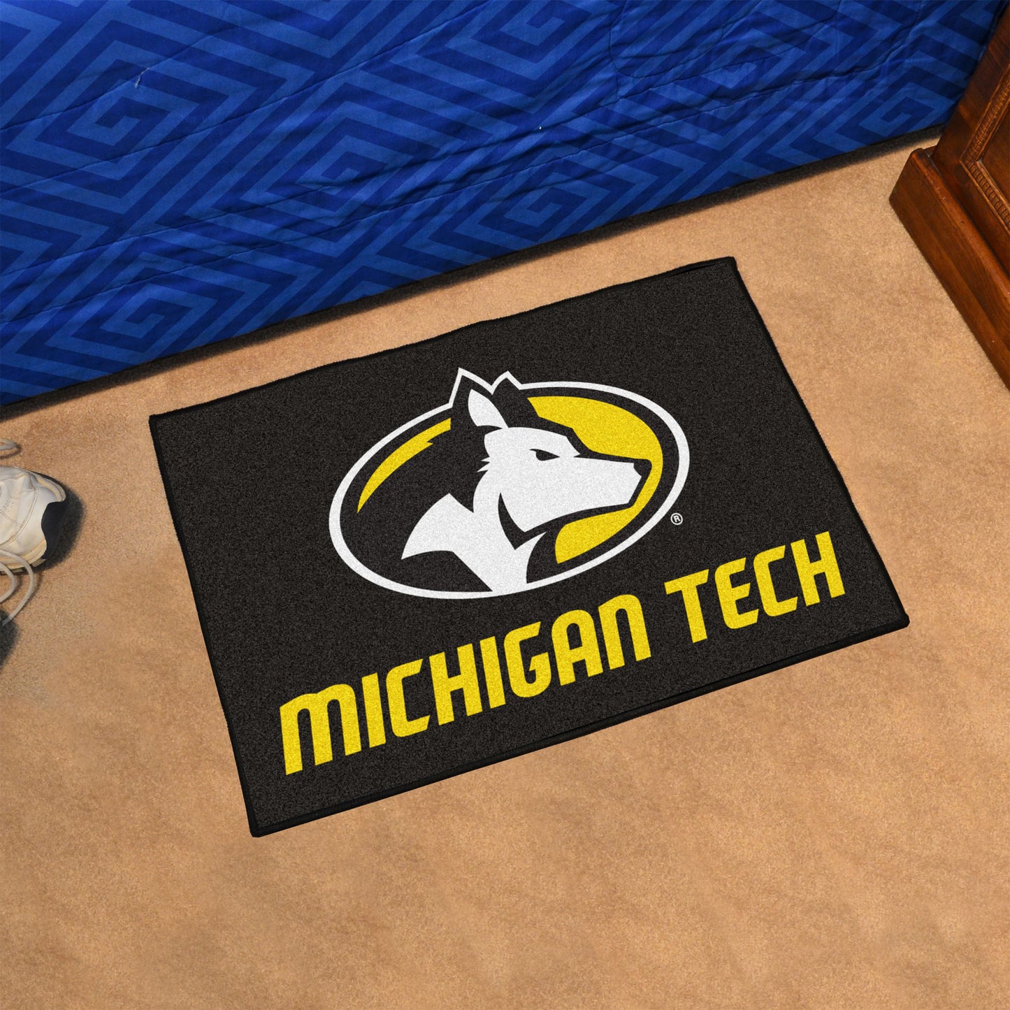 Michigan Tech Huskies Starter Mat Accent Rug - 19in. x 30in.
