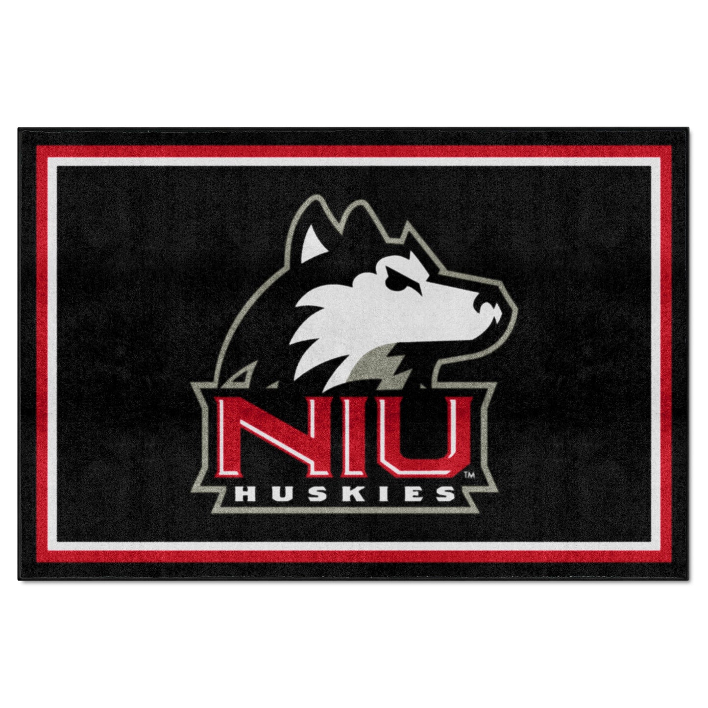 Northern Illinois Huskies 5ft. x 8 ft. Plush Area Rug