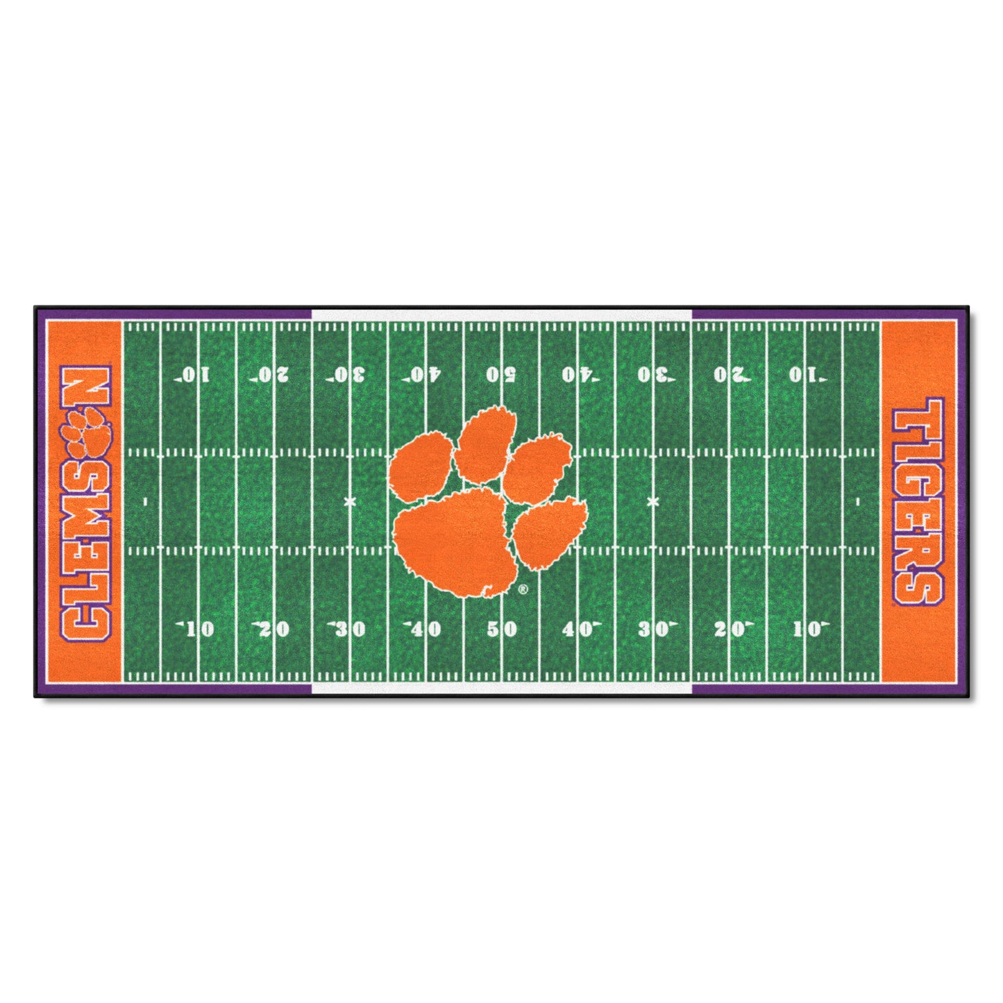 Clemson Tigers Field Runner Mat - 30in. x 72in.