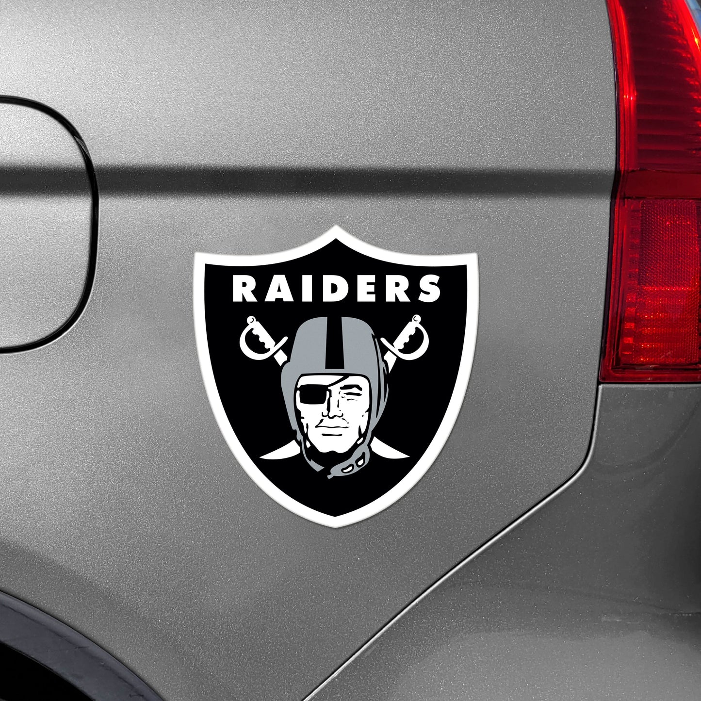Las Vegas Raiders Large Team Logo Magnet 10" (7.1687"x7.622")
