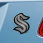 Seattle Kraken 3D Chromed Metal Emblem