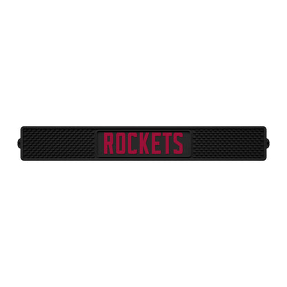 Houston Rockets Bar Drink Mat - 3.25in. x 24in.