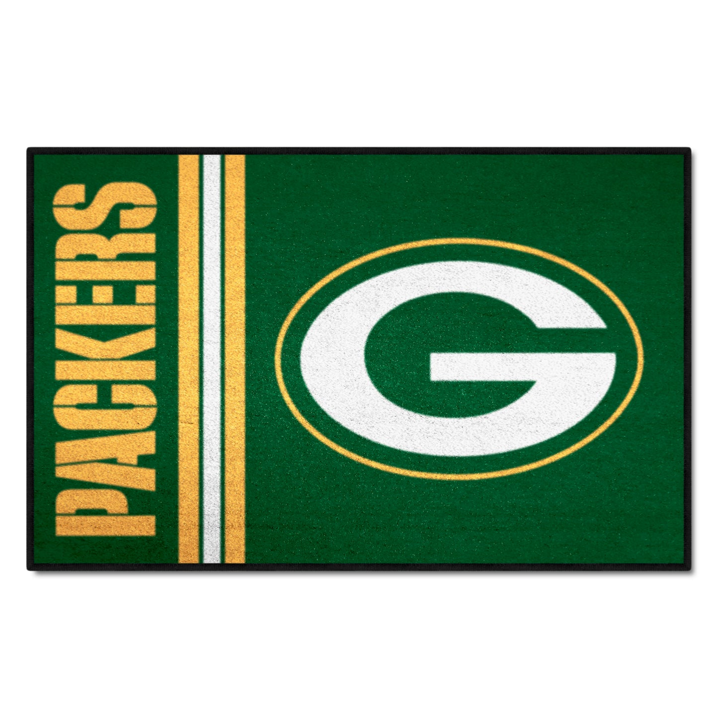 Green Bay Packers Starter Mat Accent Rug - 19in. x 30in. Uniform Design