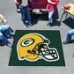 Green Bay Packers Tailgater Rug - 5ft. x 6ft. - Packers Helmet Logo