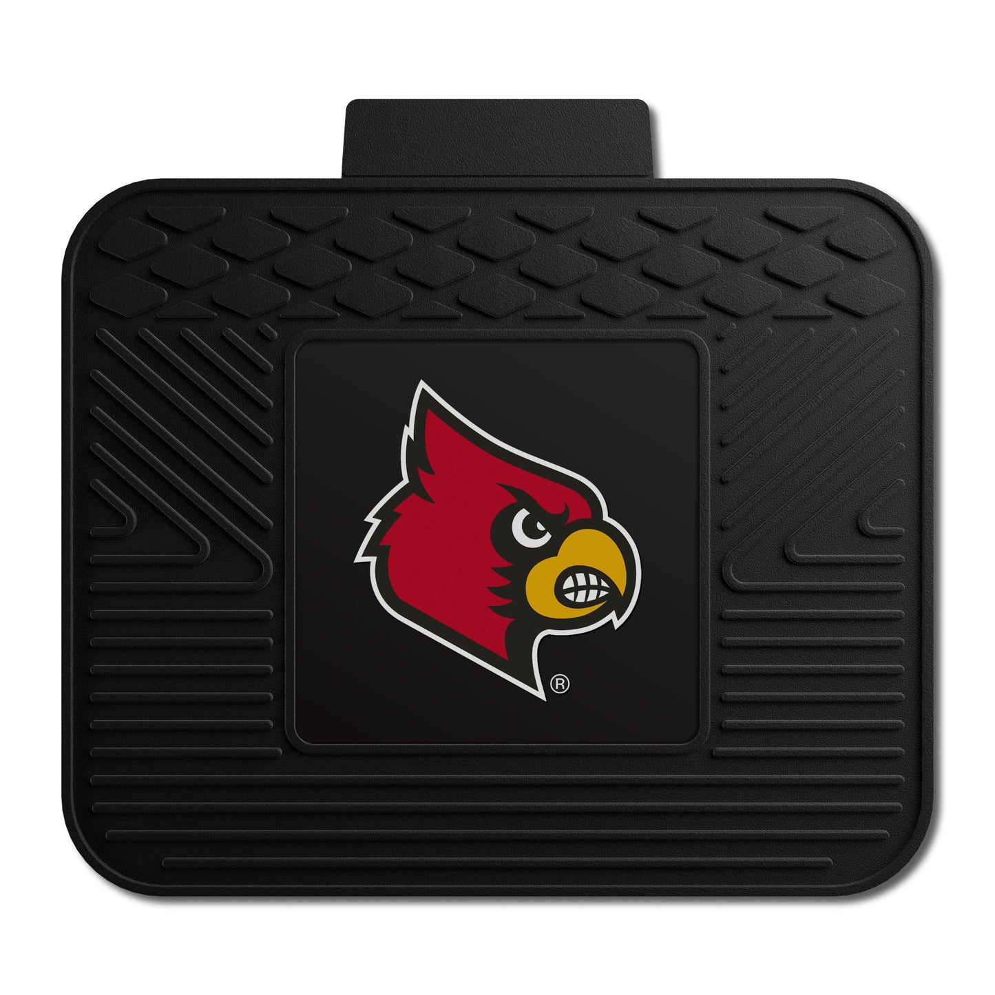 Louisville Cardinals Back Seat Car Utility Mat - 14in. x 17in.