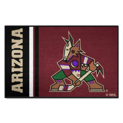 Arizona Coyotes Starter Mat Accent Rug - 19in. x 30in. Uniform Design
