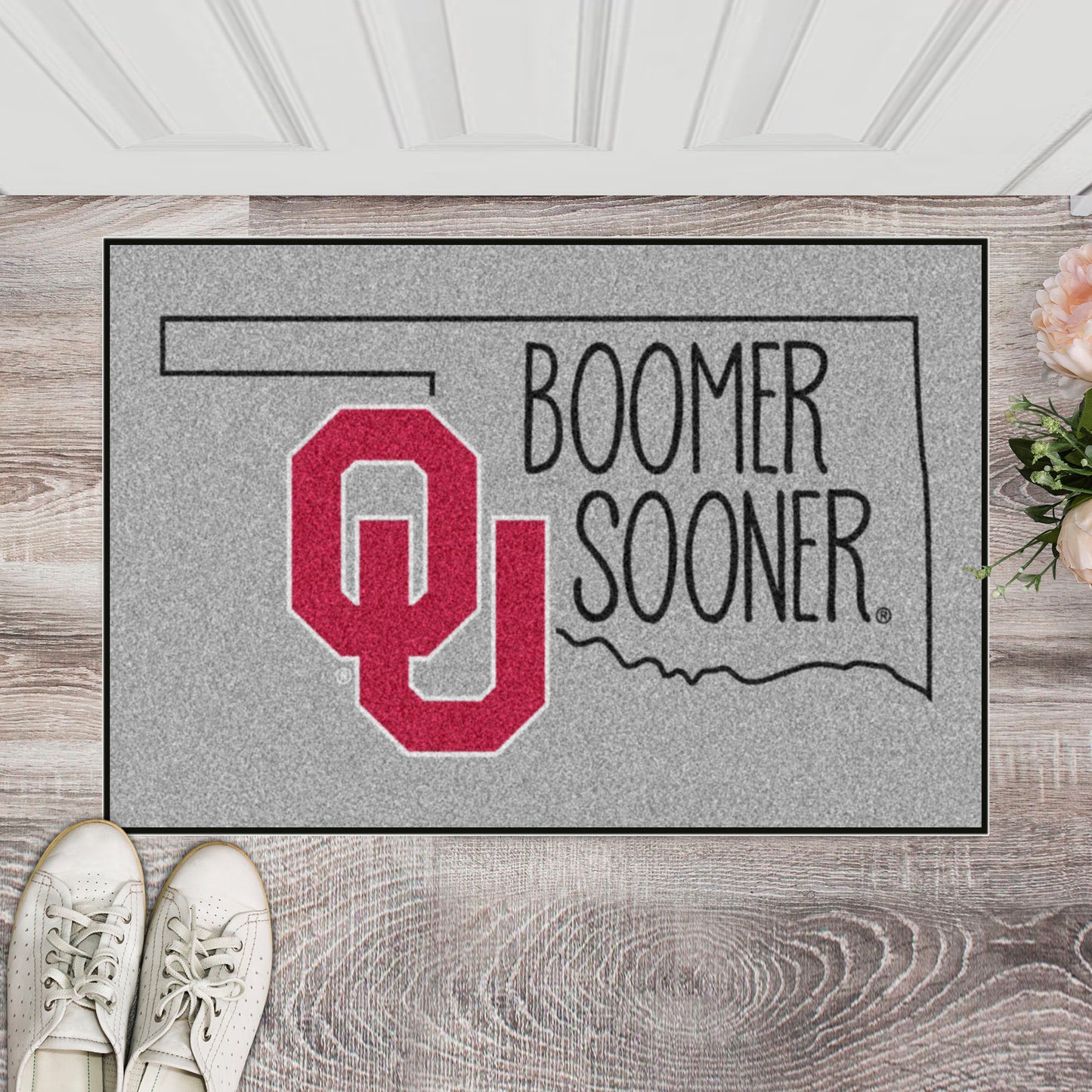Oklahoma Sooners Southern Style Starter Mat Accent Rug - 19in. x 30in.