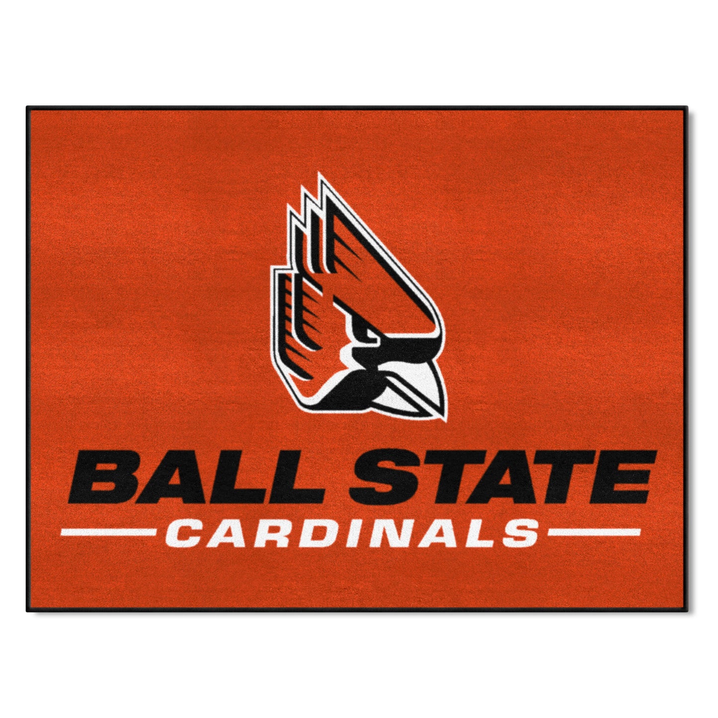 Ball State Cardinals All-Star Rug - 34 in. x 42.5 in.