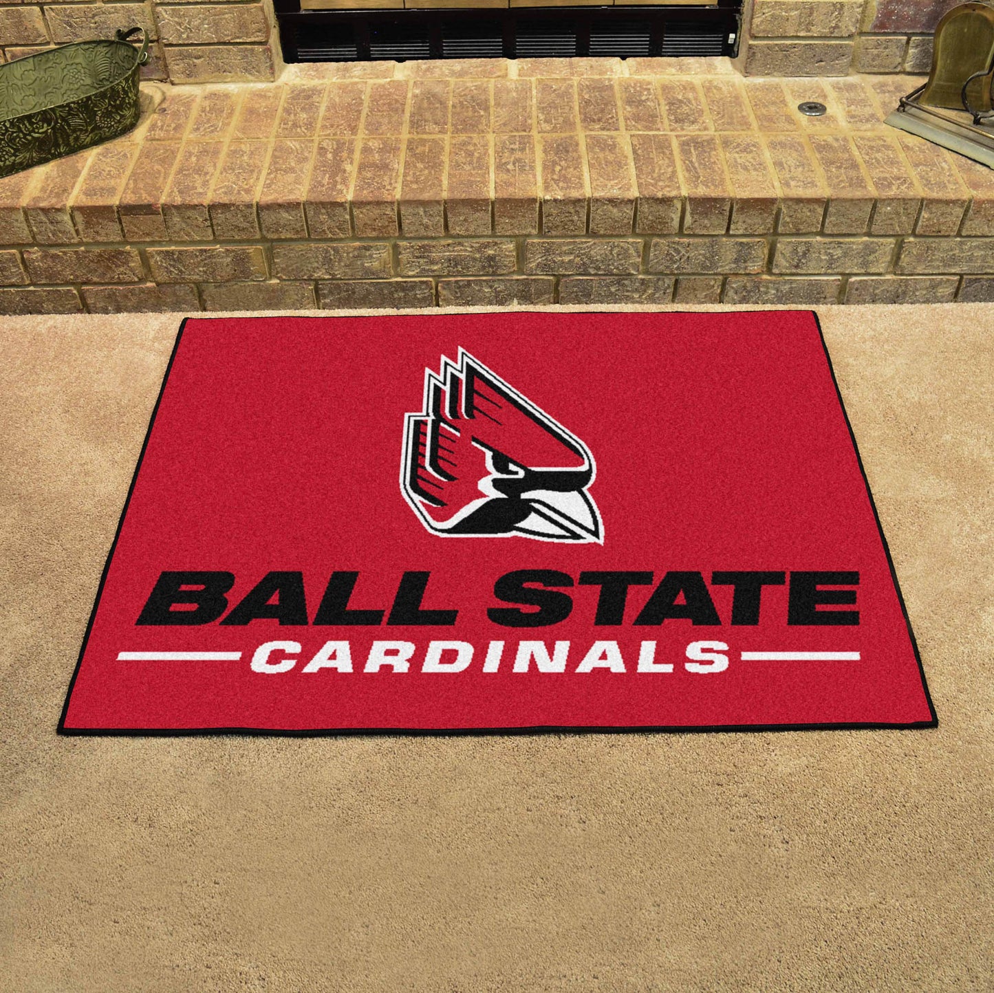 Ball State Cardinals All-Star Rug - 34 in. x 42.5 in.
