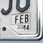 Missouri Tigers Chrome Metal License Plate Frame, 6.25in x 12.25in