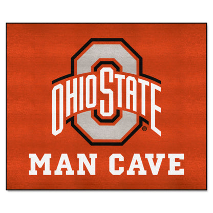 Ohio State Buckeyes Man Cave Tailgater Rug - 5ft. x 6ft.