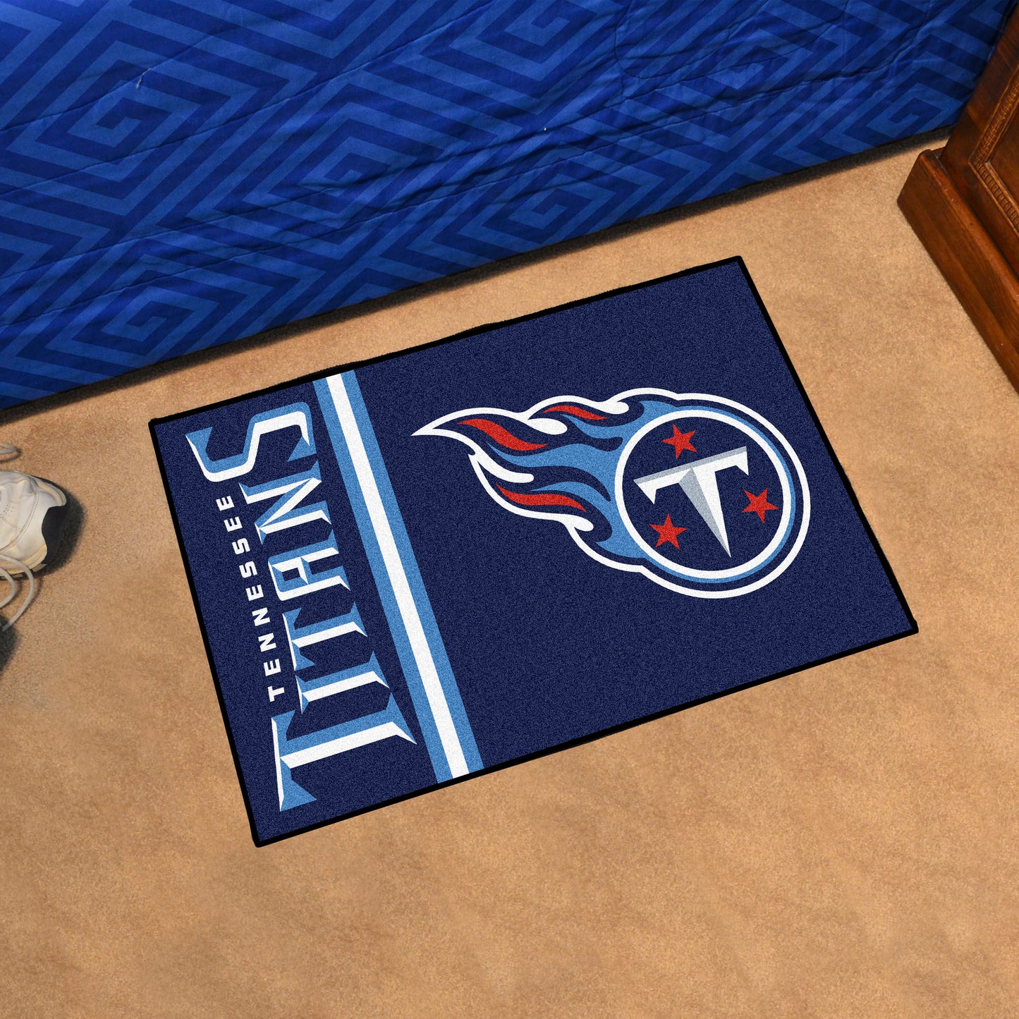 Tennessee Titans Starter Mat Accent Rug - 19in. x 30in. Uniform Design