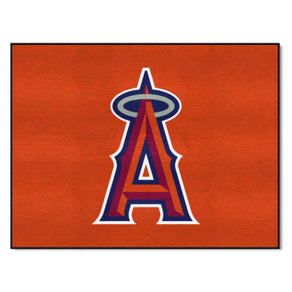 Los Angeles Angels All-Star Rug - 34 in. x 42.5 in. - A Primary Logo