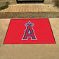 Los Angeles Angels All-Star Rug - 34 in. x 42.5 in. - A Primary Logo