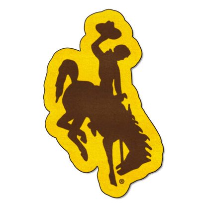 Wyoming Cowboys Mascot Rug