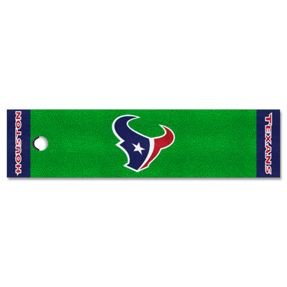 Houston Texans Putting Green Mat - 1.5ft. x 6ft.