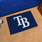 Tampa Bay Rays Starter Mat Accent Rug - 19in. x 30in. - TB Hat Logo