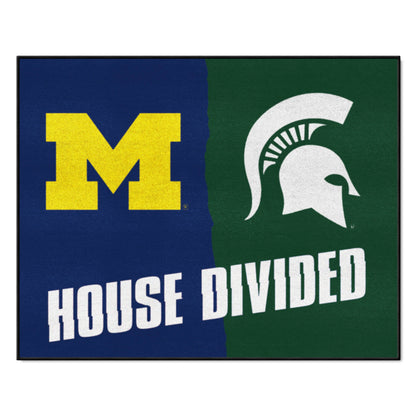 Michigan / Michigan State House Divided Rug - 34 in. x 42.5 in.