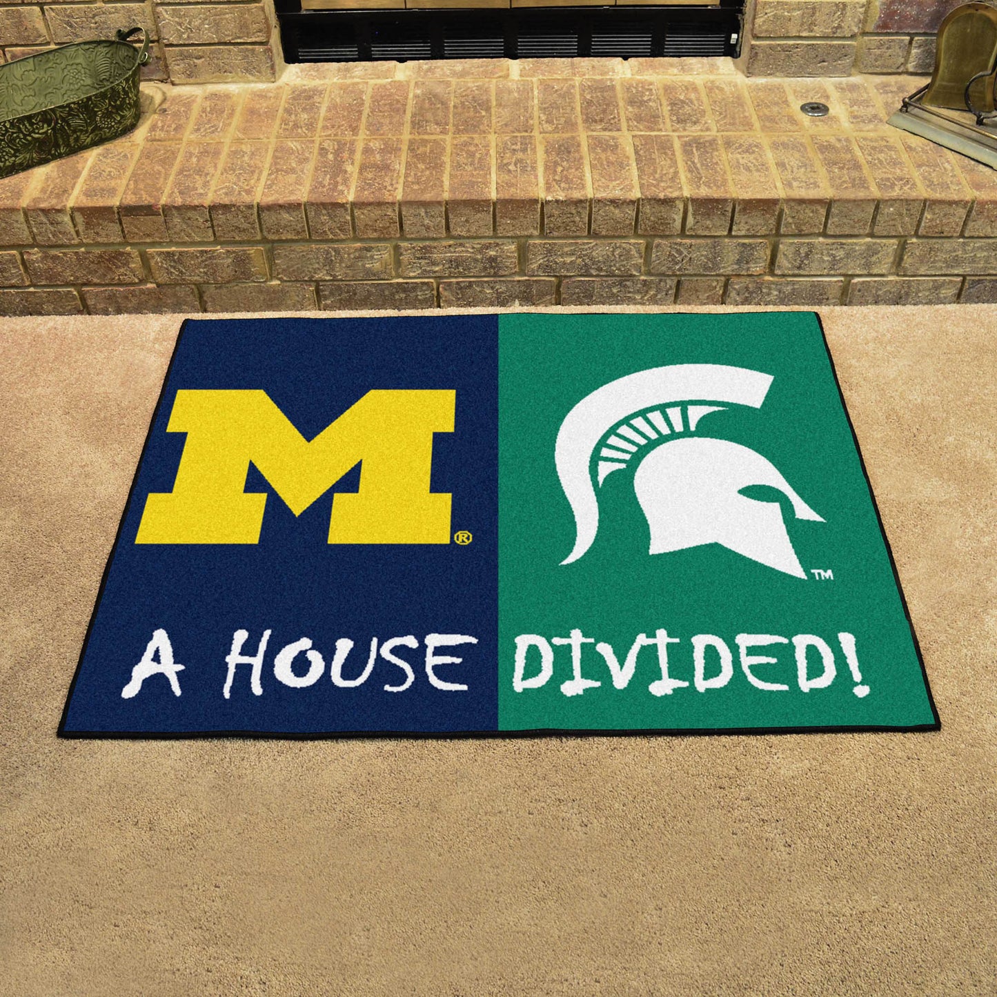 Michigan / Michigan State House Divided Rug - 34 in. x 42.5 in.