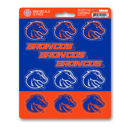 Boise State Broncos 12 Count Mini Decal Sticker Pack