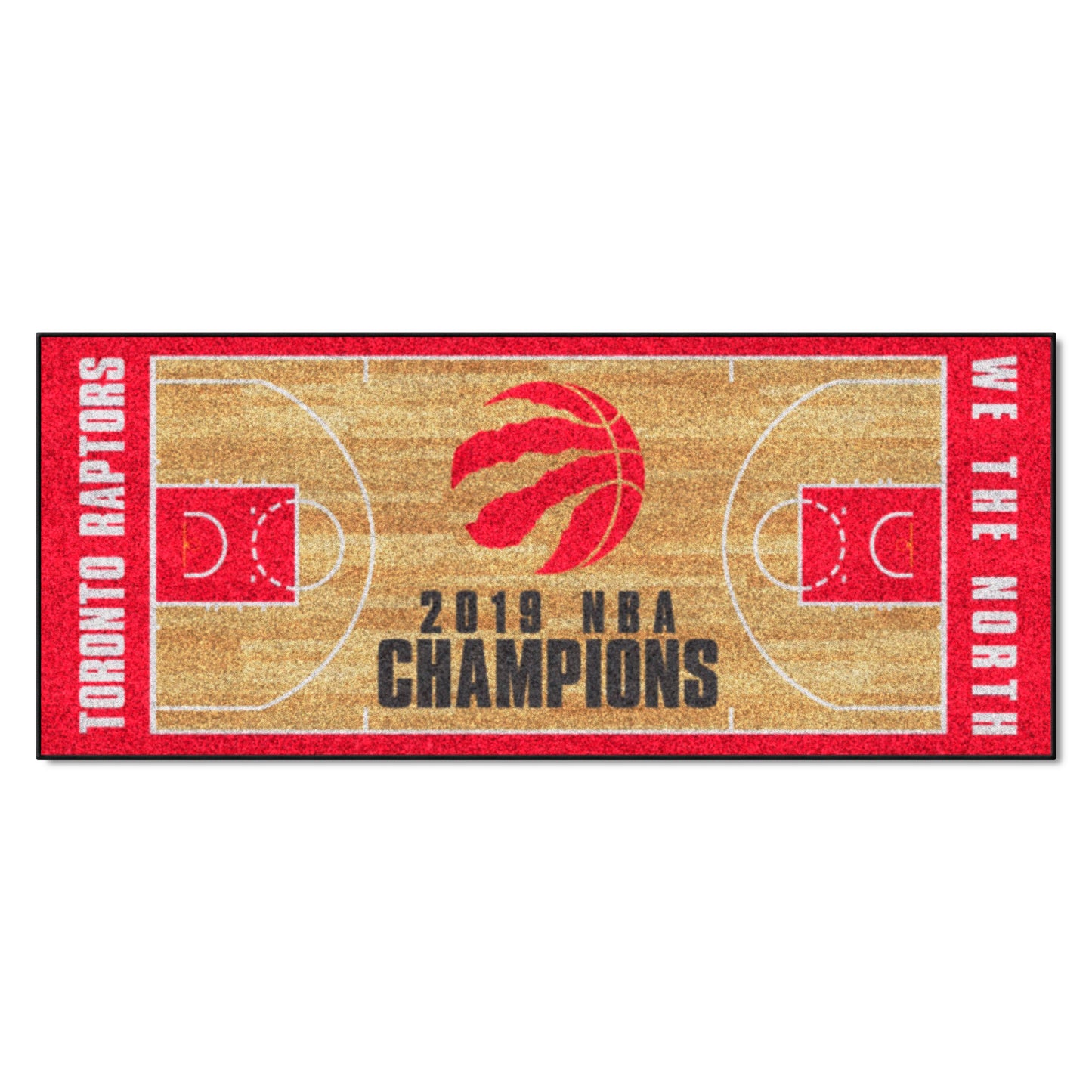 Toronto Raptors 2019 NBA Champions Front Carpet Car Mat Set - 2 Pieces